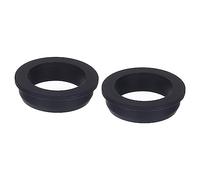 sourcing map 2Pcs Passe-Câble T-Forme Diamètre Installation 51.3mm, ID 40mm, Hauteur de 15mm Passe Fil Rondelle Caoutchouc de Protection Étanches et Flexibles pour Conduits de Câbles