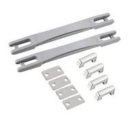 sourcing map 2pcs Poignée de Valise Bagage Sangle de 220 mm de Long Gris