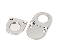 sourcing map 2pcs Poignées de meuble invisible pour Armoire placard commode porte tiroir anneau tirer