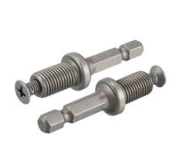 sourcing map 2pcs pour MBOSCH Impact Driver 3/20,3cm Hex Mandrin adaptateur