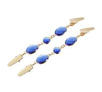 sourcing map 2pcs Pull Agrafes Cardigan Col Agrafes Cristal Echarpe Clips Robes Agrafe Châle Agrafes pour Femme(Foncé Bleu)