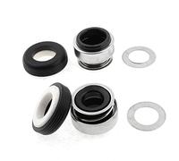 sourcing map 2pcs Ressort Métallique Soufflet Pompe à Eau 15mm DMR.