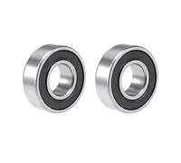 sourcing map 2pcs Roulement à Billes à Gorge Profonde 6202-5/8-2RS 15-7/8x35x11mm Deux Scellé Chrome Z2