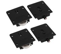 SOURCING MAP 2Pcs roulette porte coulissante placard armoire rouleaux