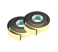 sourcing map 2pcs Ruban d'étanchéité en Mousse Adhésive Bande Pour Fenêtre Porte Isolation 50mm(W) x5mm(T) x9.8Ft(L)
