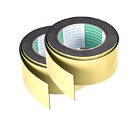 sourcing map 2pcs Ruban d'étanchéité Joint Mousse Adhésive Bande Pour Fenêtre Porte Isolation 50mm(W) x1mm(T) x16.4Ft(L)
