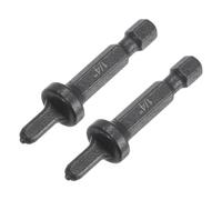 sourcing map 2pcs Sertissage Tube Expander Perceuse Hexagone Poignée Réparation Évasement Outil pour Climatisation Tuyau 1/4"