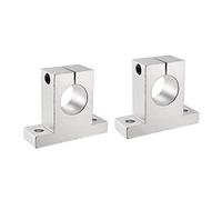 sourcing map 2Pcs SK30 Linéaire movement Rail Tige serrage fixation Guide support pour 30mm Dia arbre