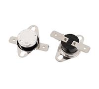 sourcing map 2Pcs Température Contrôle Interrupteur KSD301 250V 10A 85°C NC