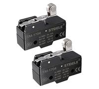 sourcing map 2Pcs TM-1704 court montage panneau micro-interrupteur jonction borne vis