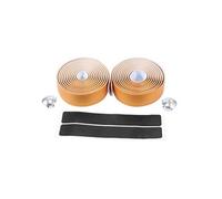 sourcing map- 2Pcs Ton d'or Carbone Fibre Rue cyclette poignée Enrouler Bande, 200cm