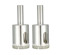 sourcing map 2pcs Trépan Diamant Foret Scie Cloche 24mm diamant enduit Scie Cloche pour verre carreaux céramique marbre roche porcelaine