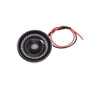 sourcing map 2W 8 Ohm Micro Interne Haut-Parleur Aimant Haut-Parleur 28mm Diamètre avec Fil