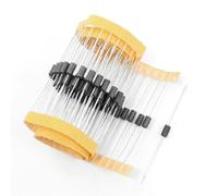 sourcing map 3.5mm x 6mm x0.8mm câble axial Perles ferrite selfs 100 pcs