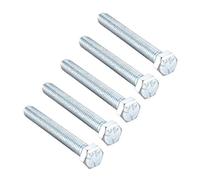 sourcing map 3/8-16 * 3'' Vis à tête hexa boulon fix acie carbone classe 5 UNC 5pc noir