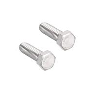 sourcing map 3/8-16x1-1/2" Boulon Hexagonaux Acier Inoxydable 304 Boulon à Vis Hexagonale 2pcs