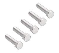 sourcing map 3/8-16x1-3/4" Boulon Hexagonaux Acier Inoxydable 304 Boulon à Vis Hexagonale 5pcs