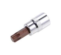 sourcing map 3/8" Empreinte x T50 Douille Torx Pointe S2 Acier CR-V 48mm Longueur pour Usage Manuel Seulement