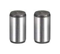 sourcing map 3/8-Pouce x 3/4-Pouce Goujons Chaleur Traité Alliage Acier pour Extra Dureté Brillant Finition et Précis Alignement 2pcs