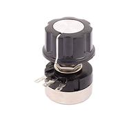 sourcing map 3 Les bornes B104 Potentiomètre bobiné rotatif 100k ohms Résistance réglable