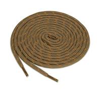 sourcing map 3 paires lacets ronds antidérapants résistants usure chaussures randonnée pédestre Or brun clair 100cm / 39.37"