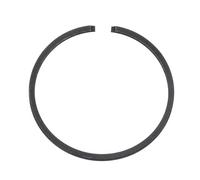 Sourcing map 3 pièces Anneaux de piston 39 mm x 1,5 mm Anneau de piston en métal standard pour moteur de tronçonneuse, pièces de rechange, Noir
