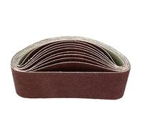 sourcing map 3"x21" 60 Ceinture de ponçage à l'oxyde d'aluminium 10pcs