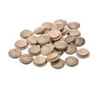 sourcing map 30 Pcs 23 X 18 mm Bouchons en Bois de Chêne Rouge