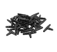 sourcing map 30 Pièces 6mm Diamètre 3 Voies Forme De T Compagnie aérienne Tuyau d'air Connecteurs pour Aquarium