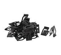 sourcing map 30 pièces Auto Avant Console Tableau De Bord Bordure Métal Attache