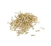 sourcing map 300pcs Clou Petit Minuscule Acier Carbone Laitonné