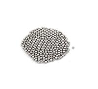 sourcing map- 300pcs Roue vélo roulement Billes Acier au Carbone, 6mm Dia Argenté