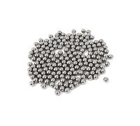 sourcing map- 300pcs roulettes Acier Carbone Location 4mm Billes roulement, Argent