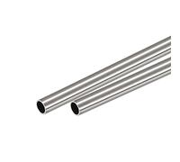 sourcing map 304 Inox Acier Rond Tube 11mm Diamètre Externe 1mm Paroi Épaisseur 300mm Longueur 2 Pcs