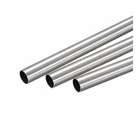 sourcing map 304 Inox Acier Rond Tube 14mm OD 0.5mm Paroi Épaisseur 250mm Longueur 3Pcs
