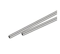 sourcing map 304 Inox Acier Rond Tube 4mm OD 0.5mm Mur Épaisseur 300mm Longueur 2 Pcs