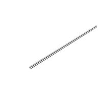 sourcing map 304 Inoxydable Acier Rond Tube 3mm OD 1mm Paroi Épaisseur 250mm Longueur Sans couture Droit Tuyau Tube