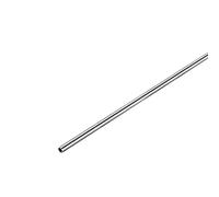 sourcing map 304 Inoxydable Acier Tube Rond 4mm OD 0.4mm Paroi Épaisseur 250mm Longueur Sans Soudure Droit Tuyau Tube
