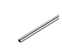 sourcing map 304 Inoxydable Acier Tube Rond 5mm OD 0.6mm Paroi Épaisseur 250mm Longueur Sans Soudure Droit Tuyau Tube