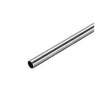 sourcing map 304 Inoxydable Acier Tube Rond 6mm OD 0.2mm Paroi Épaisseur 250mm Longueur Sans Soudure Droit Tuyau Tube
