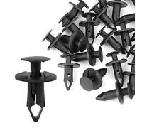 sourcing map 30Pcs 10mm Rivet support plastique aile fixé colliez type Pare-choc voiture