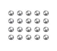 sourcing map 30pcs 5mm Chrome Acier Roulement à Billes G5 Précision