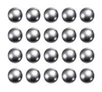 sourcing map 30pcs Précision Billes 15mm Diamètre G1000 201 Inox Acier pour Roulements
