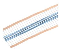 sourcing map 30pcs Résistance 100K Ohm 1W 1% à film métallique plom 5 bandes pour projets et expériences électroniques de bricolage