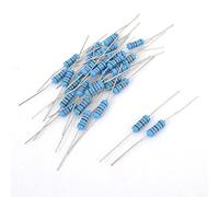 sourcing map 30pcs Résistance 18K Ohm 1W 1% tolérance à film métallique antidéflagrant à plom axial