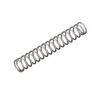 sourcing map 30pcs Ressort de compression Ressort comprimé longueur libre capacité de charge de 2,6 N gris 3mmx0.3mmx30mm