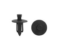 sourcing map 30Pcs Rivet Fixation Plastique Noir Pour Garniture Auto | 7x12x17mm, Pour Moto, Bus, Voiture, Train, Avion, Camion, Fixation De Garniture Et Pare-Chocs, Accessoire Non-OEM