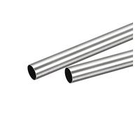 sourcing map 316 Acier Inox Tube 10mm OD 0.5mm Paroi Épaisseur 250mm Longueur Tuyau 2 Pcs