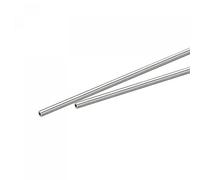 sourcing map 316 Acier Inox Tube 2mm OD 0.5mm Paroi Épaisseur 300mm Longueur Tuyau 2 Pcs