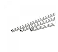 sourcing map 316 Acier Inox Tube 3mm OD 0.5mm Paroi Épaisseur 300mm Longueur Tuyau 3 Pcs